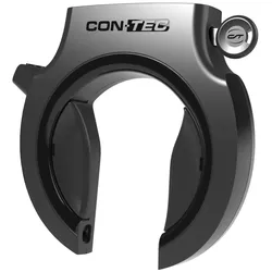 CONTEC Rahmen- und Akkuschloss-Set PowerLoc M schwarz für Gepäckträgerakku (Racktype)