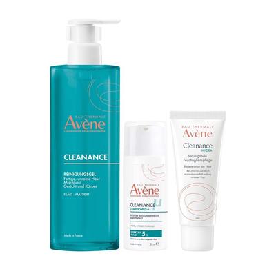 Avène Cleanance Comedomed Anti-Unreinheiten Konzentrat + Reinigungsgel 1 St Set