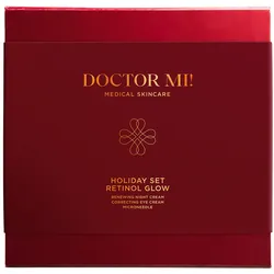 DOCTOR MI! Holiday Set Retinol Glow (Night Cream 50ml + Eye Cream 15ml + Dermaroller)