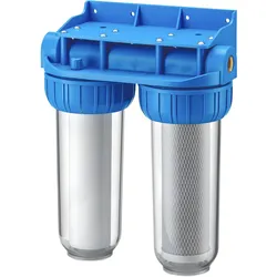 Naturewater Doppelfilter, Wasserfilter, Blau