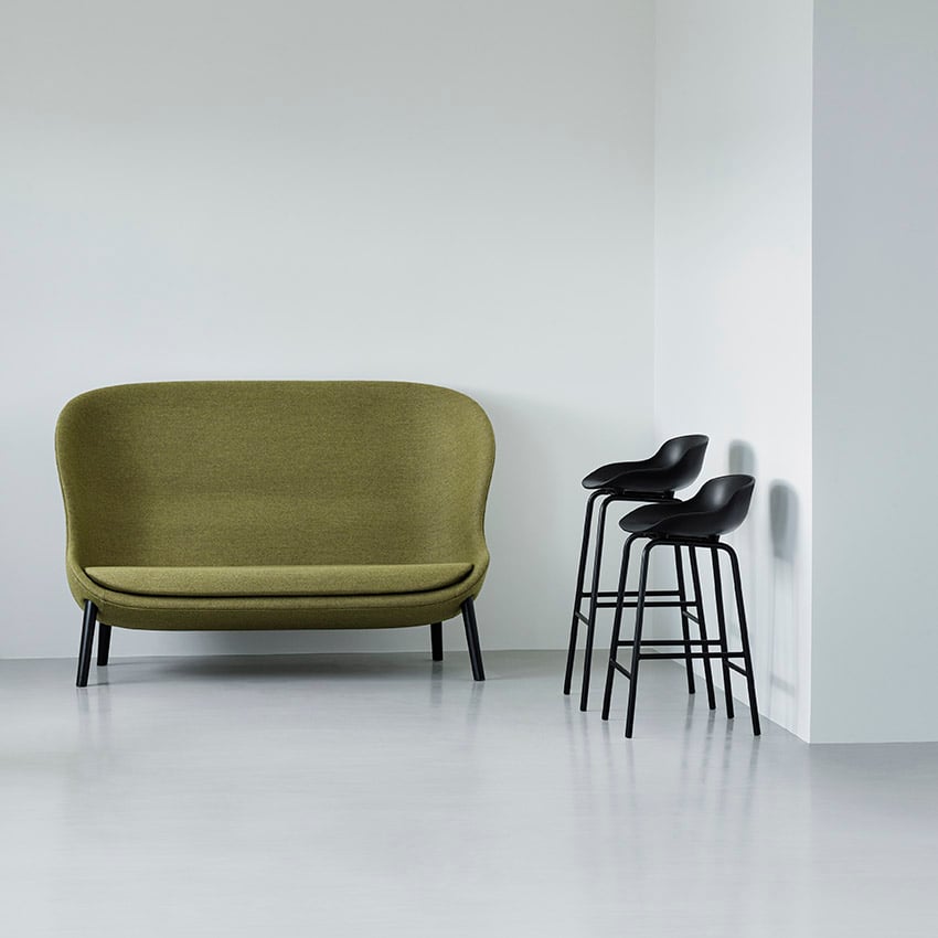 Normann Copenhagen Barhocker (weiß, H 75cm) weiß   H 75cm
