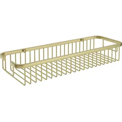 Neuesbad Dusche Korb, Gold gebürstet NB1DEADRR5511