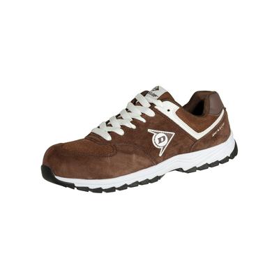 Sicherheitsschuh DUNLOP WORKWEAR "Flying Arrow" Gr. 39, braun, 39, Obermaterial: 100% Rindsleder Leather cow., Schuhe