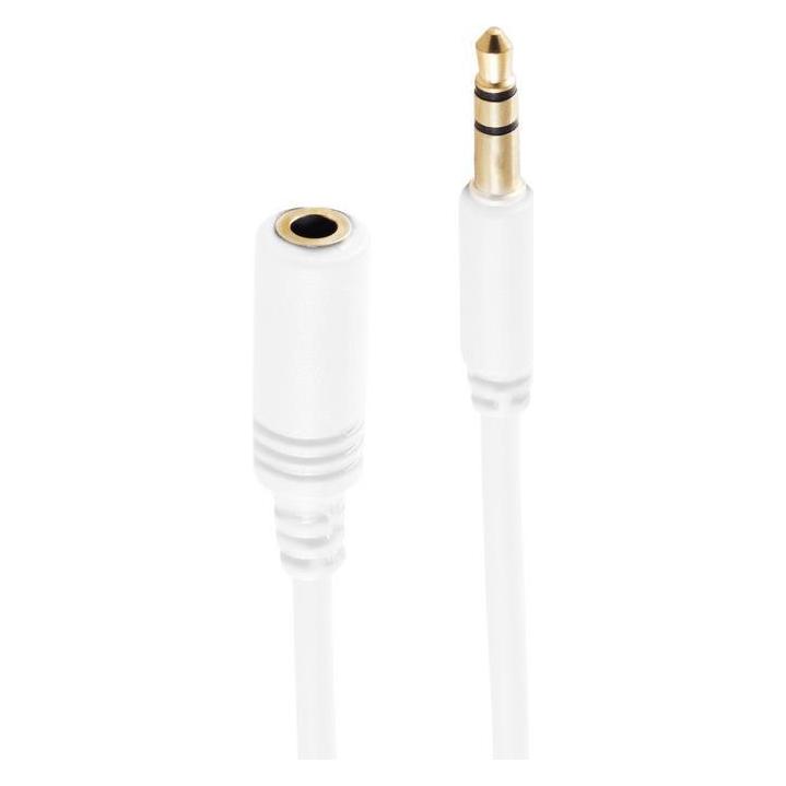 Shiverpeaks Kabel Audio Klinke mini 3,5mm (St/Bu) 1,5m ** BASIC-S (1.50 m) (BS33982-W)