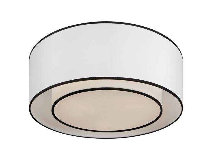 Deckenleuchte Bergamo Weiß max. 60 Watt Deckenlampe