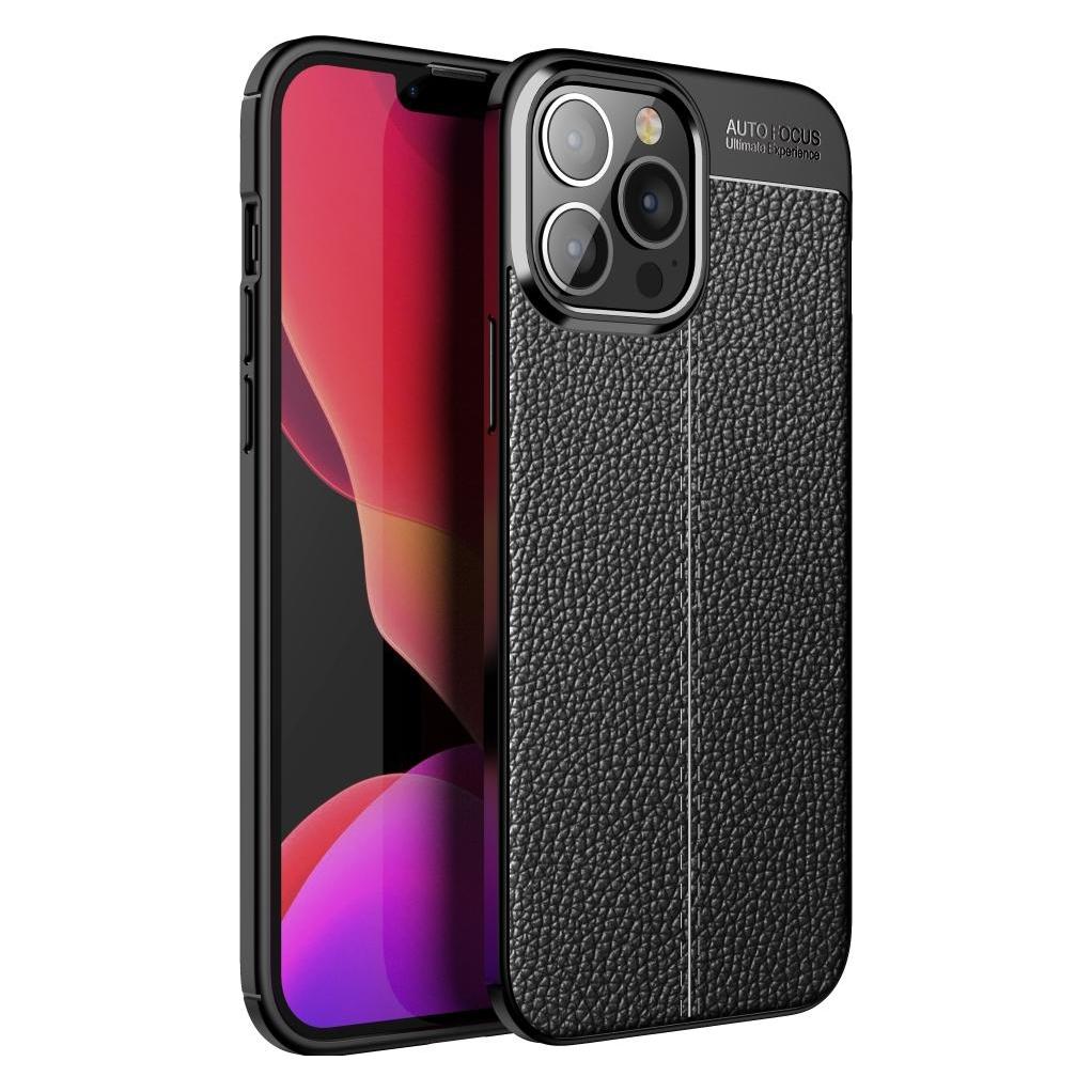 Screenguard Apple iPhone 13 Pro Hülle Leather Design TPU Cover (Apple iPhone 13 Pro) (00029212)
