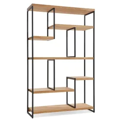 MAISON Regal Milwaukee Holz Braun Eiche