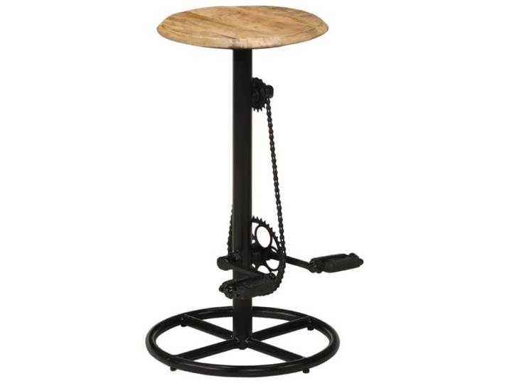 GAR'S Chaises de bar 2 pcs avec pédales de vélo Bois de manguier solide(3938)