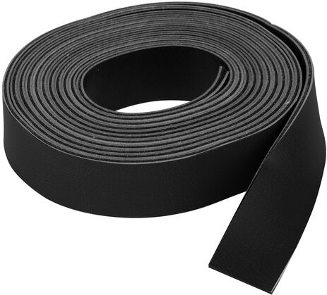 buttinette Kunstleder-Riemen, schwarz, Breite: 2,5 cm, 2x 1,5 m