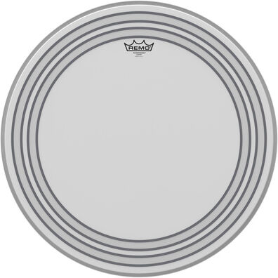 Remo "18" Powersonic Bass Coated" weiß