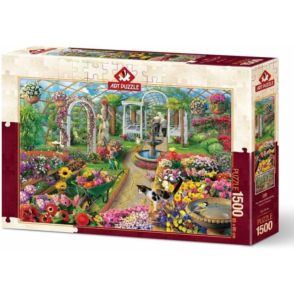 ART PUZZLE Kleuren van de kas Puzzel - 1500 stukjes