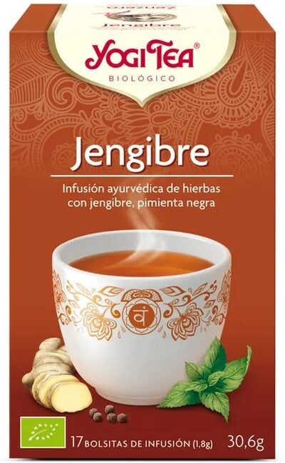 Yogi Tea Gengibre Bio 17 Infusões