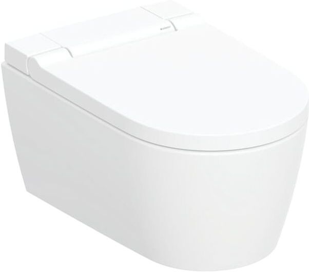 Geberit AquaClean Sela Wand-Tiefspül-WC 146220111 weiß-alpin, Komplettanlage, mit Keratec