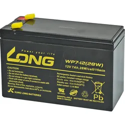 WP 7-12-M/F1 - Blei-Vlies-Akku, 12V, 7Ah, Standby USV
