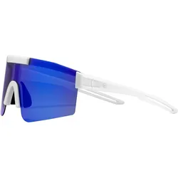 CHPO, Unisex, Sportbrille, Luca (Weiss, Blau), Weiss