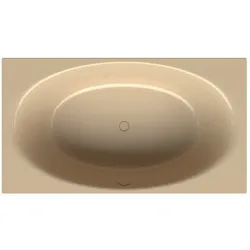 Bette BetteEve Badewanne 6042-003PLUS 180x100x45cm, Glasur, bahama beige