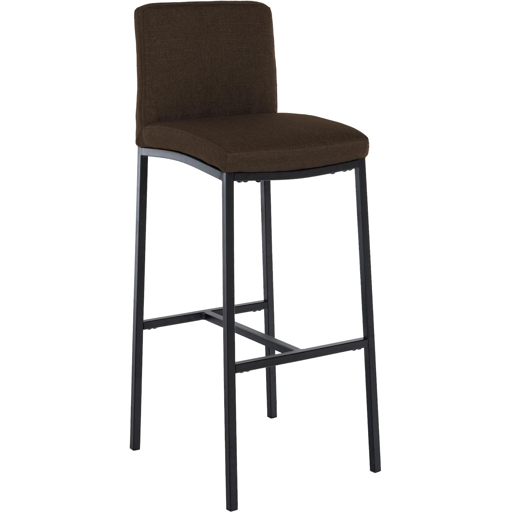 CLP Barhocker Freeport Stoff B Farbe: braun, Material: Stoff