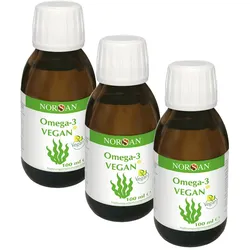 Norsan Omega-3 Vegan flüssig 3X100 ml