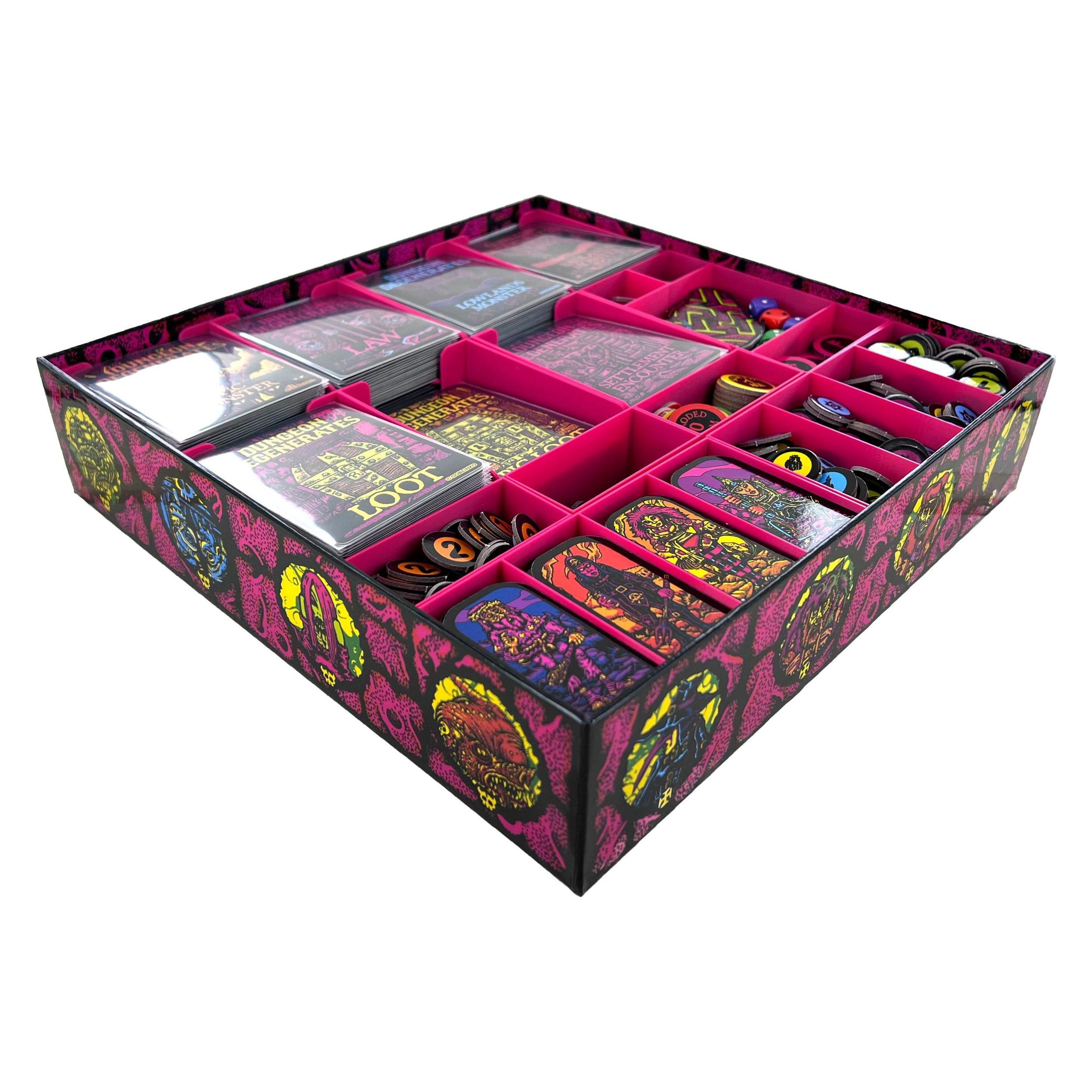 Feldherr ORG116 - Organizer für Dungeon Degenerates: Hand of Doom - Grundspielbox (Kunststoff, Schaumstoff) (ORG116)