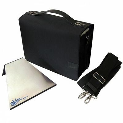 Ziegler/TremelSKIN Tasche Gr. M in Onyx-Schwarz mit Tragegurt & Buchstütze
