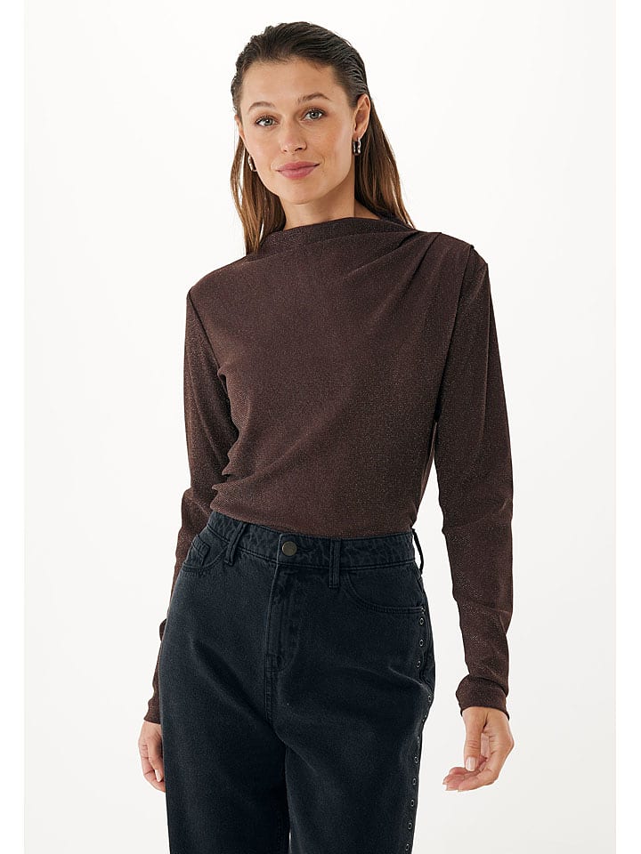 Mexx Longsleeve in Braun - S