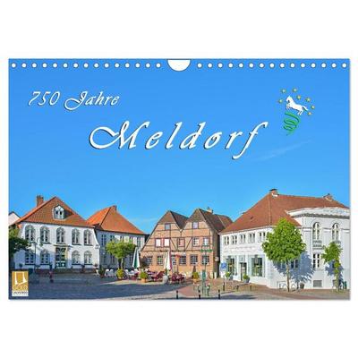 750 Jahre Meldorf (Wandkalender 2027 DIN A4 quer), CALVENDO Monatskalender