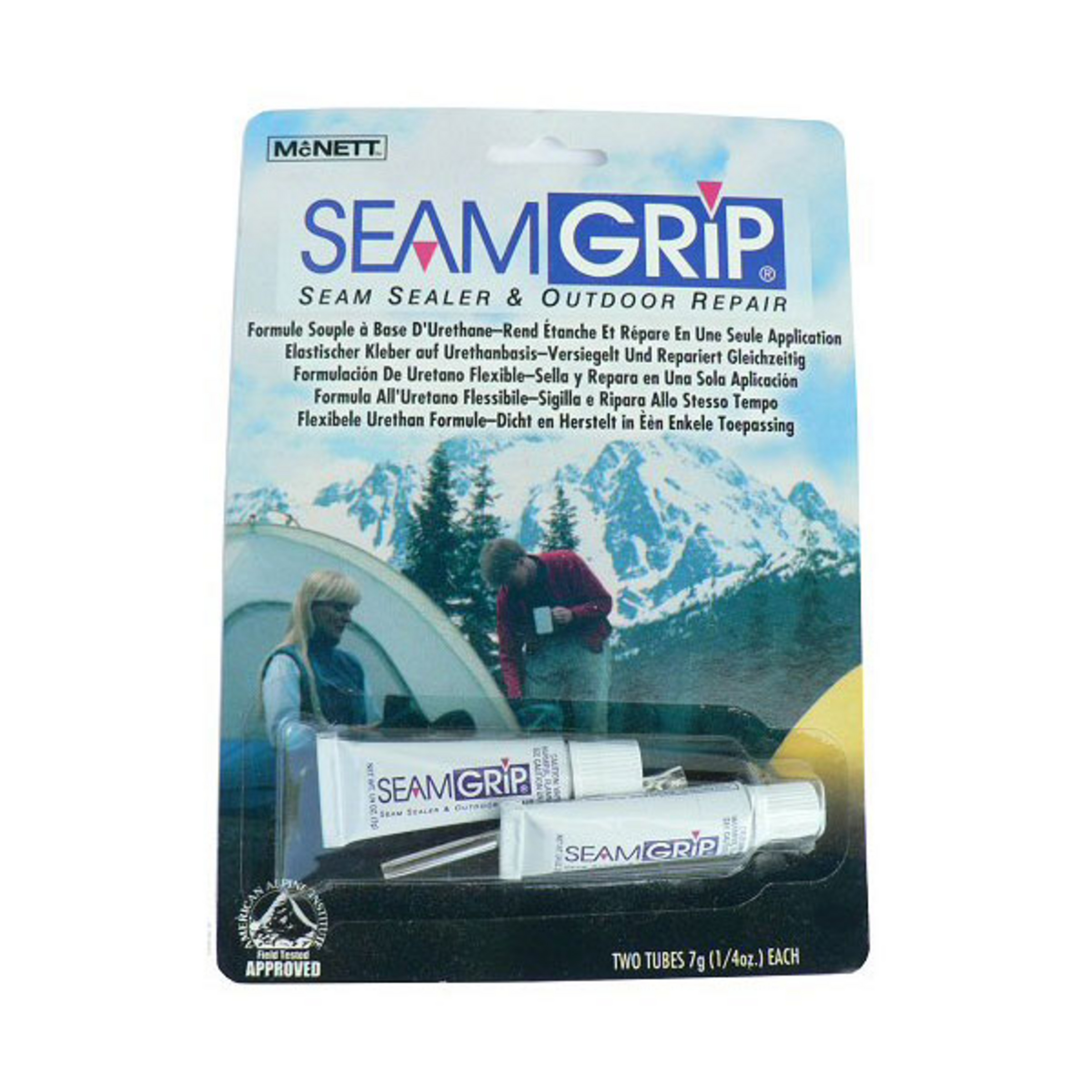 GearAid Seam Grip Kombipack 2x7 ml Reparatur & Ersatzteile weiss Größe 2 x 7ml