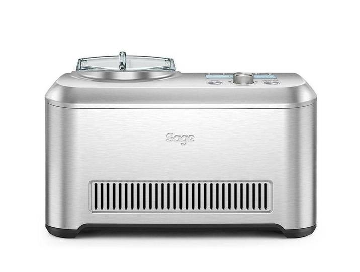 SAGE Eismaschine Sage Glacemaschine Smart Scoop 1 l, Silber , silber (silberfarben), Eismaschinen, Geeignet für: Glace, Eismaschine