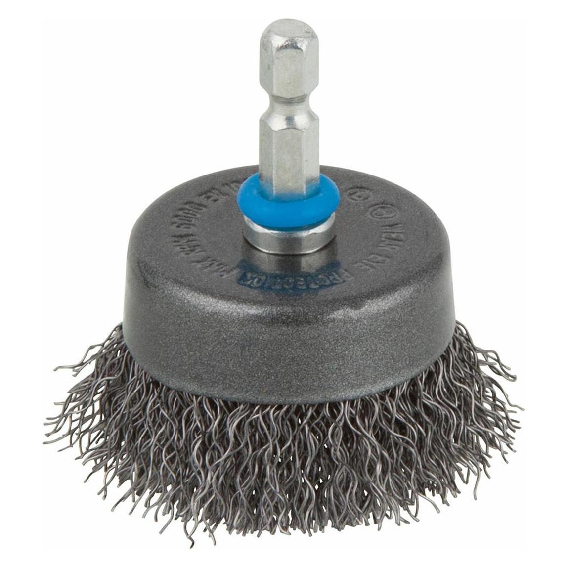 wolfcraft 1 Stahldraht-Topfbürste S=6-kt. ø50mm (2106000)