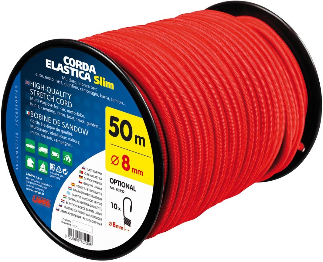 LAMPA 60248 Corda elastica con ganci