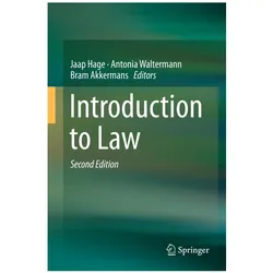 Introduction to Law, Fachbücher von Bram Akkermans, Jaap Hage, Antonia Waltermann