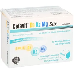 Cefavit D3 K2 Mg 2.000 I.E. Stix