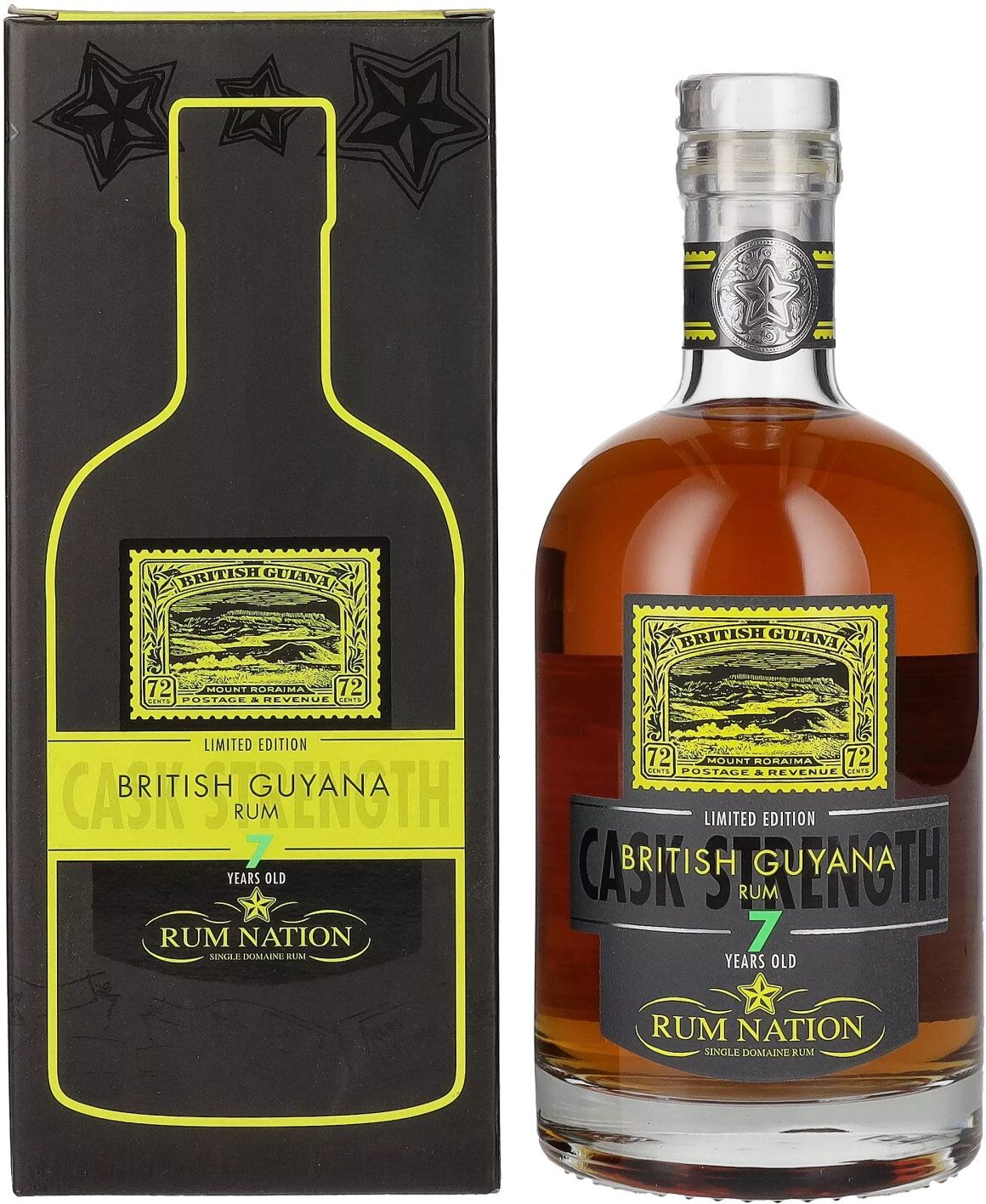 Rum Nation British Guyana 7 Years Old Limited Edition 59% Vol. 0,7l in Geschenkbox