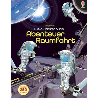 Mein Stickerbuch: Abenteuer Raumfahrt, Taschenbuch von Fiona Watt, Usborne, 978-1-03-570454-5