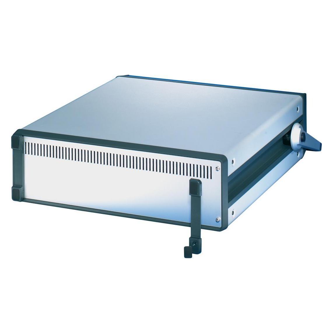 Schroff rckwandfuss mit gummieinlage - rueckwandfuss 3he ral7016 (24575114)
