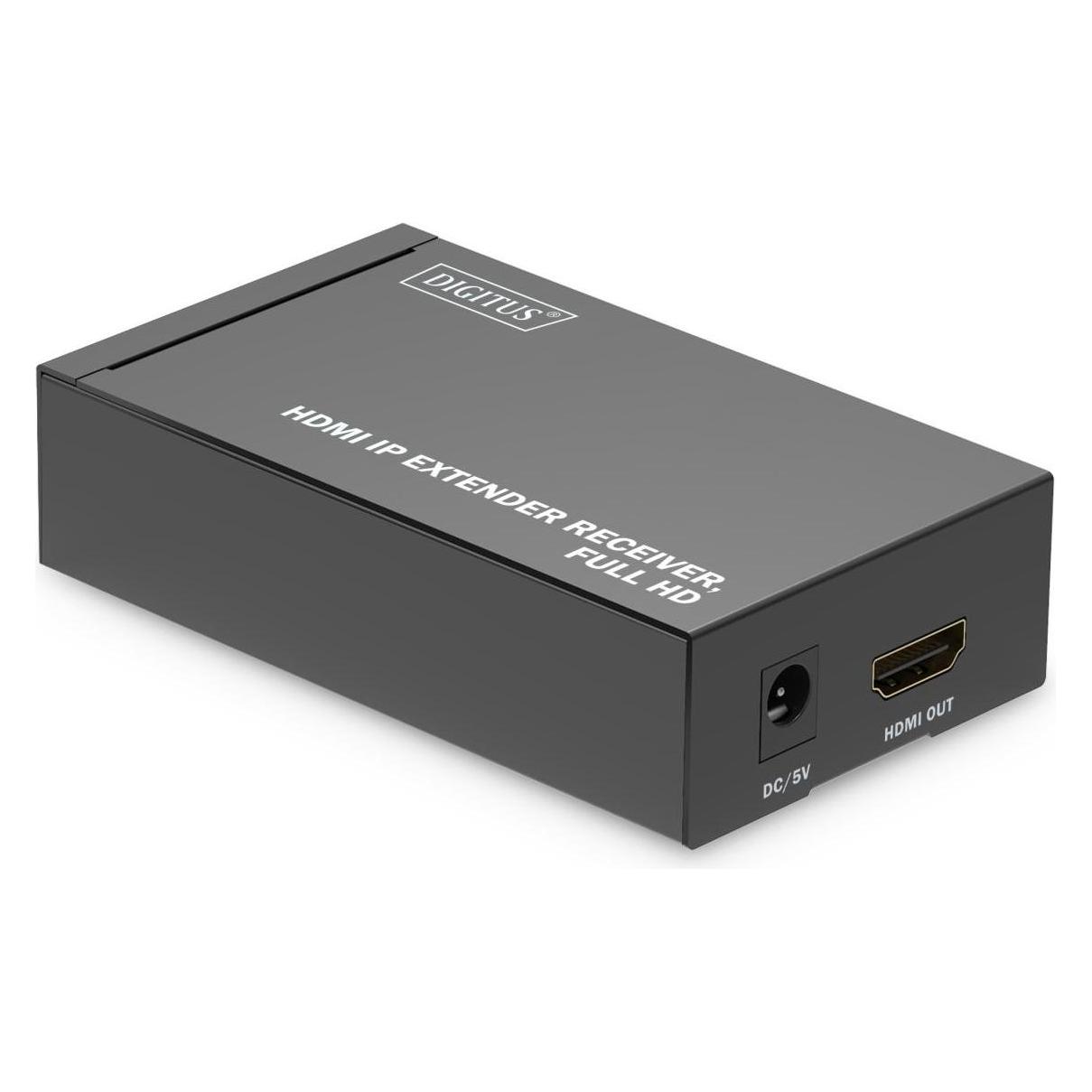Digitus HDMI IP Video Extender Set, 120m Full HD, 1080p (DS-55517)