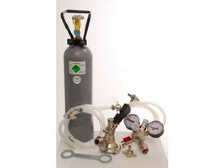 Accessoires - ICH-ZAPFE.DE - Tireuse à bière - 2 conducteurs - 2 0 kg CO2 - Gris