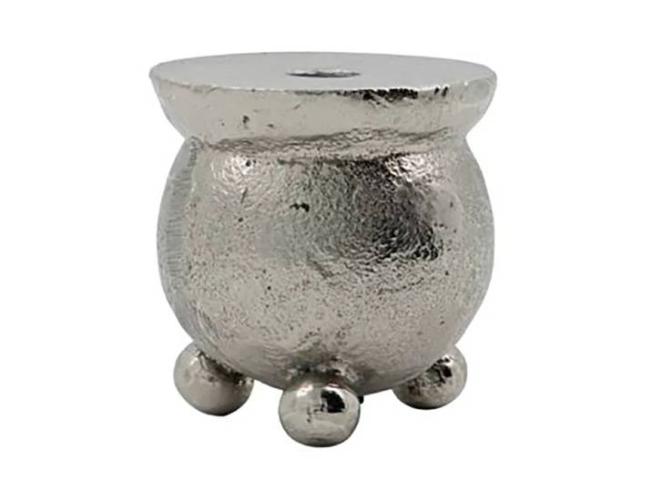 House Doctor Bougeoir Classic Ø5 cm Argent antique