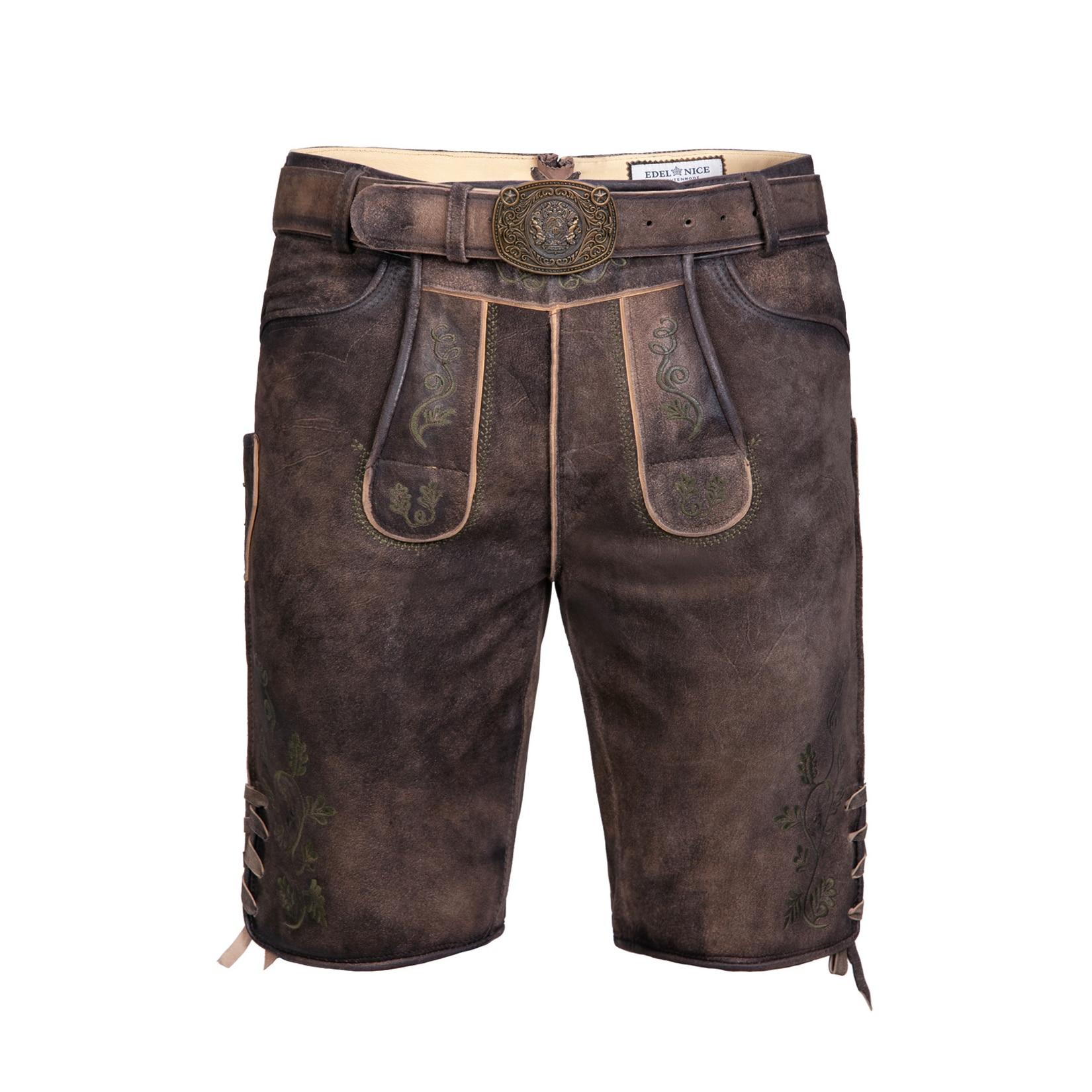 Kurze Wildbocklederhose Gustl