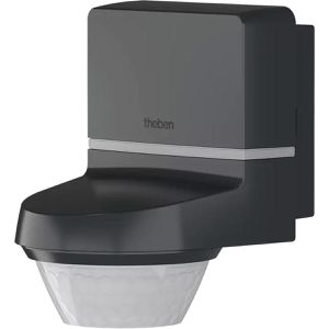 Theben Bewegungsmelder Tecta D280i AN PIR, 280°, 24 m, innen + außen IP55, anthrazit