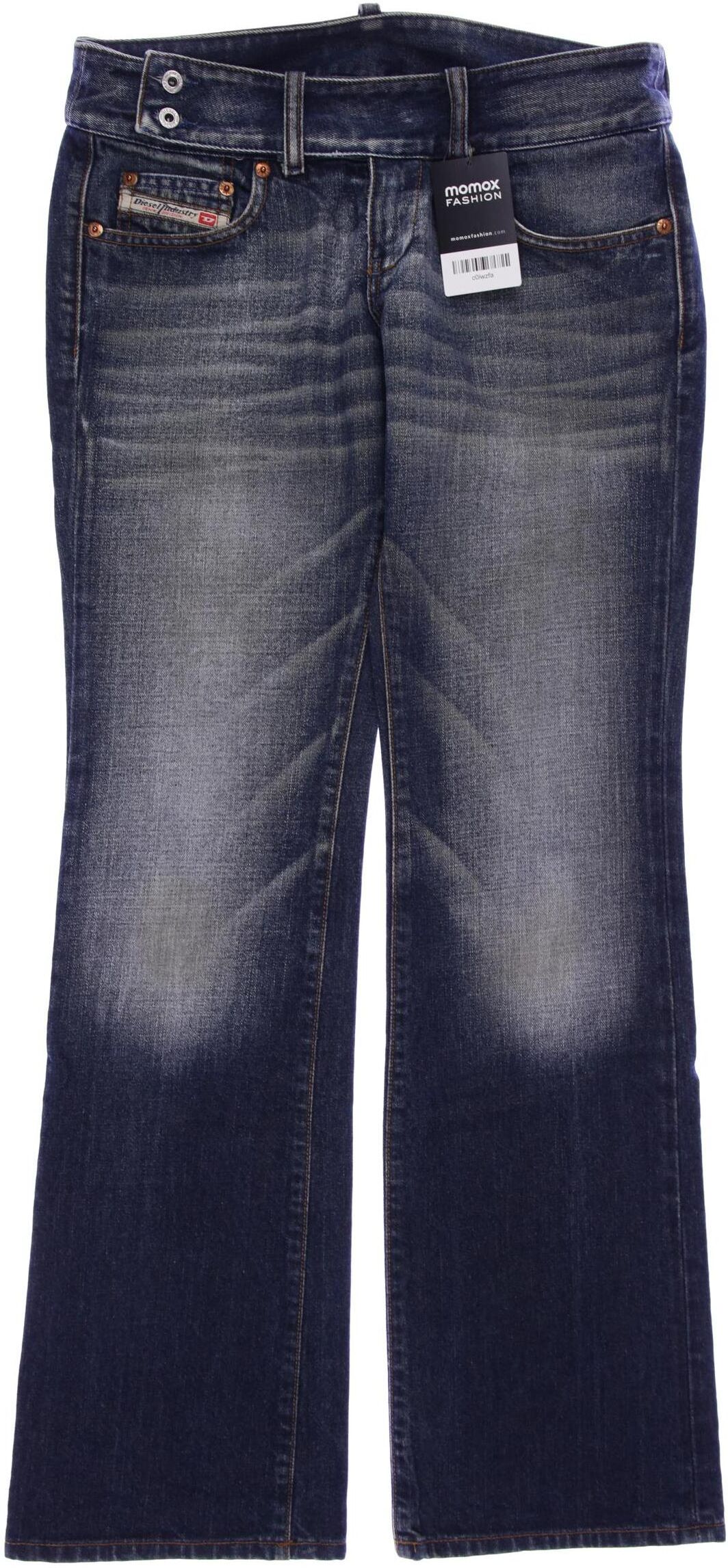 Diesel Damen Jeans, Marineblau, Gr. W29, Baumwolle - Second Hand
