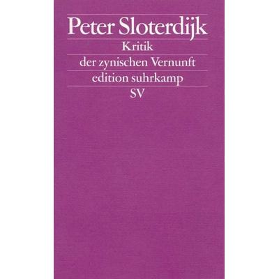 Kritik der zynischen Vernunft, Taschenbuch von Peter Sloterdijk, Suhrkamp, 978-3-518-11099-7