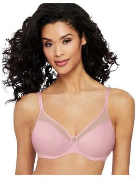 Plus Size Women's One Smooth U® Ultra LightIllusion Neckline Underwire Bra DF3439 by Bali in Hush Pink (Size 40 C)