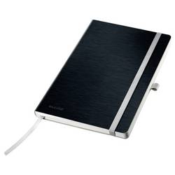 Leitz 44531094 Notizbuch blanko Satin Schwarz 80 Blatt DIN A5