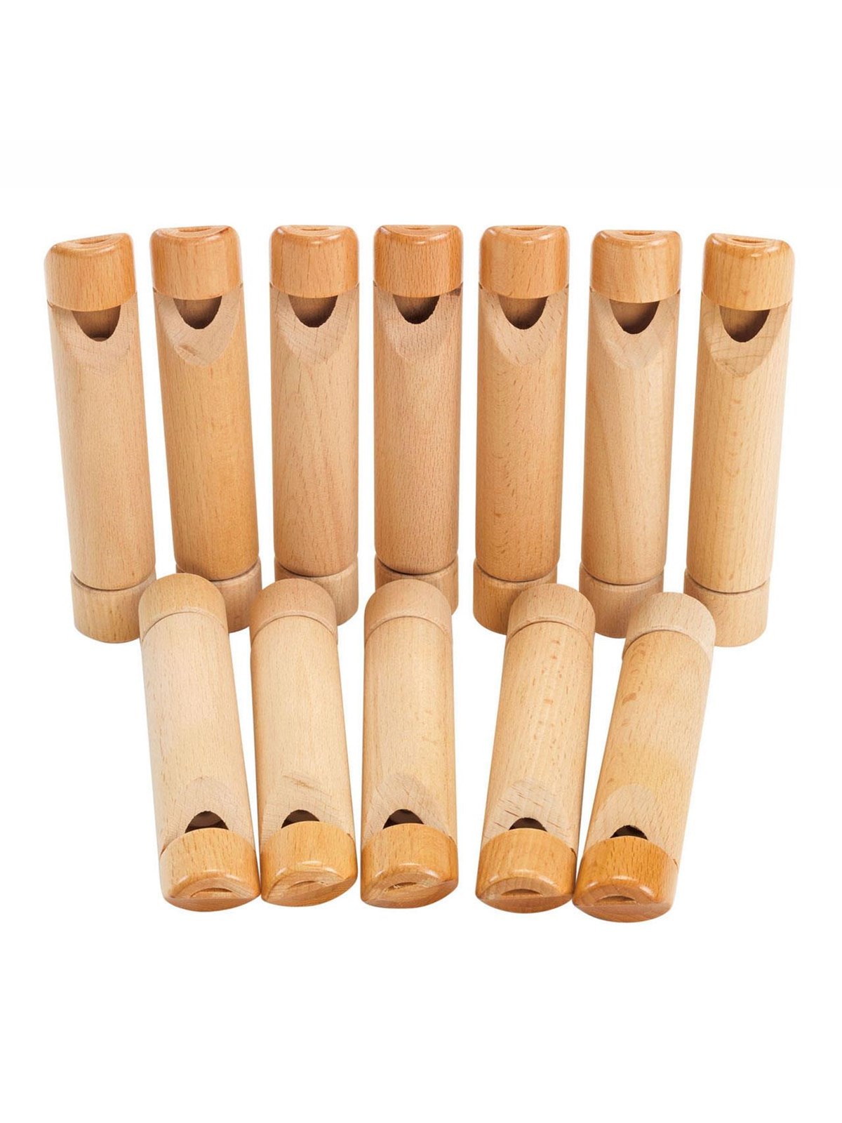 Colorations Decorate your own Wooden Sliding Whistle 12pcs
