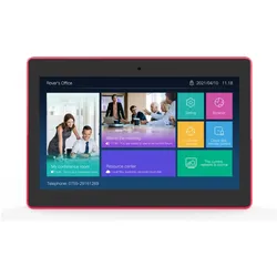 Allnet Meetingraum RGB LED Tablet 13 Zoll RK3399 Android 10 und NFC/RFID ohne (MeetOne-131-C0) (nur WLAN, 13", 32 GB, Schwarz), Tablet, Schwarz