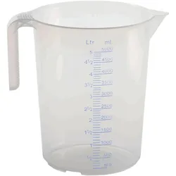 Südpfalzwerkstatt Messbecher Stapelbar 5Liter blau 3305 4028354033051, Messbecher, Blau, Transparent