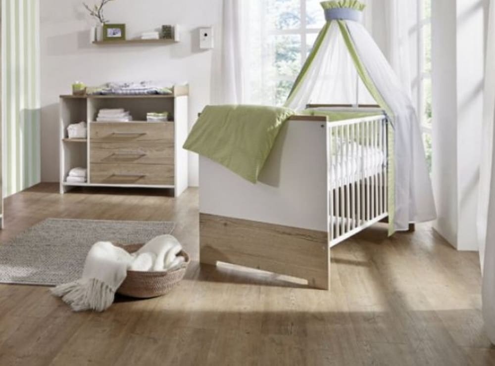 Schardt Etagère murale couleur bois Beige 17x17x91cm
