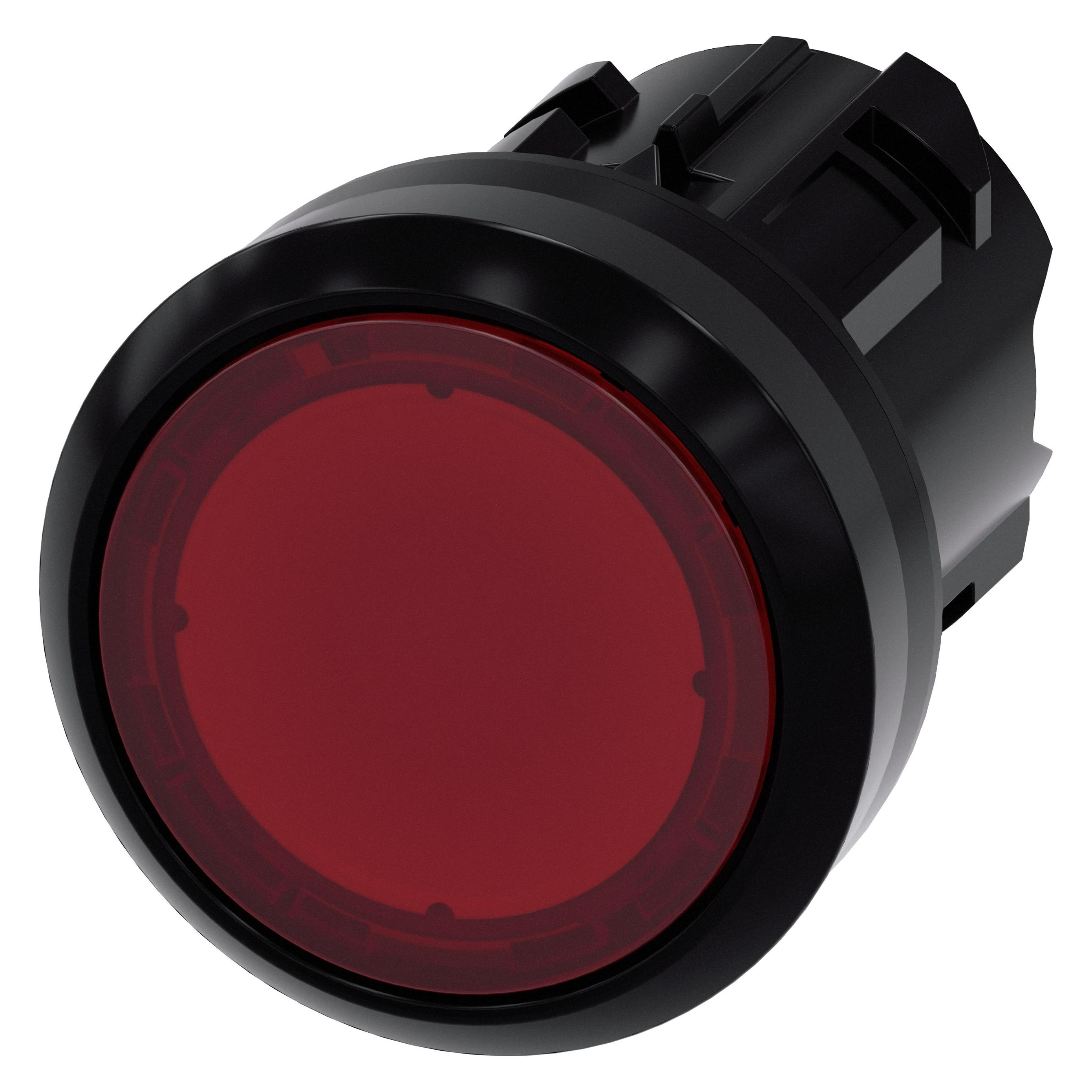 Siemens Drucktaster 22mm, rund, rot 3SU1001-0AD20-0 (3SU10010AD200AA0)