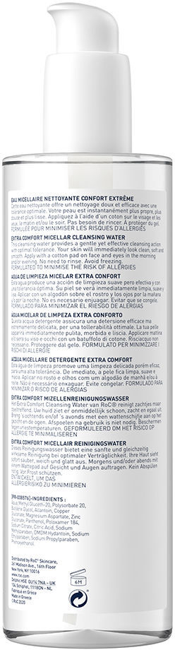 Roc Agua Micelar extra confort 400 ml